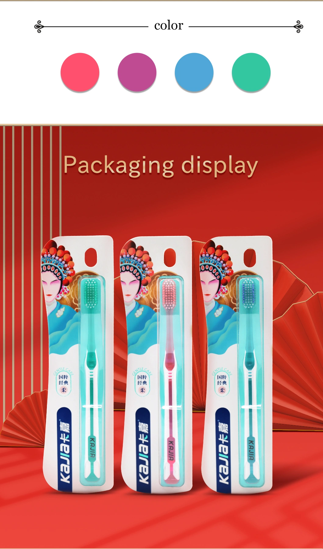 High Quality Compact Head Softer Touch Eco Friendly Compostable BPA Free Soft Adult Toothbrush
