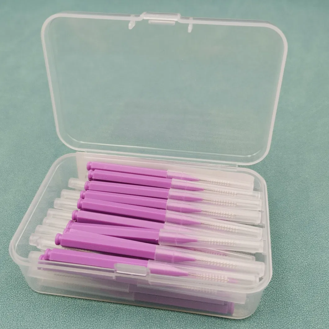 Wholesale Eco Friendly Biodegradable Bamboo Tooth Pick Biodegradable Bamboo Interdental Tooth Interdental Brush