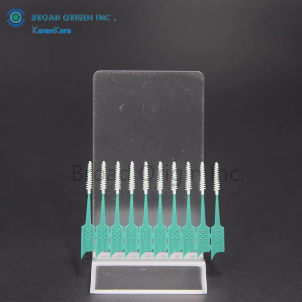 2024 Newest High Quality CE ISO Approved Dental Soft Picks Rubber Interdental Brush