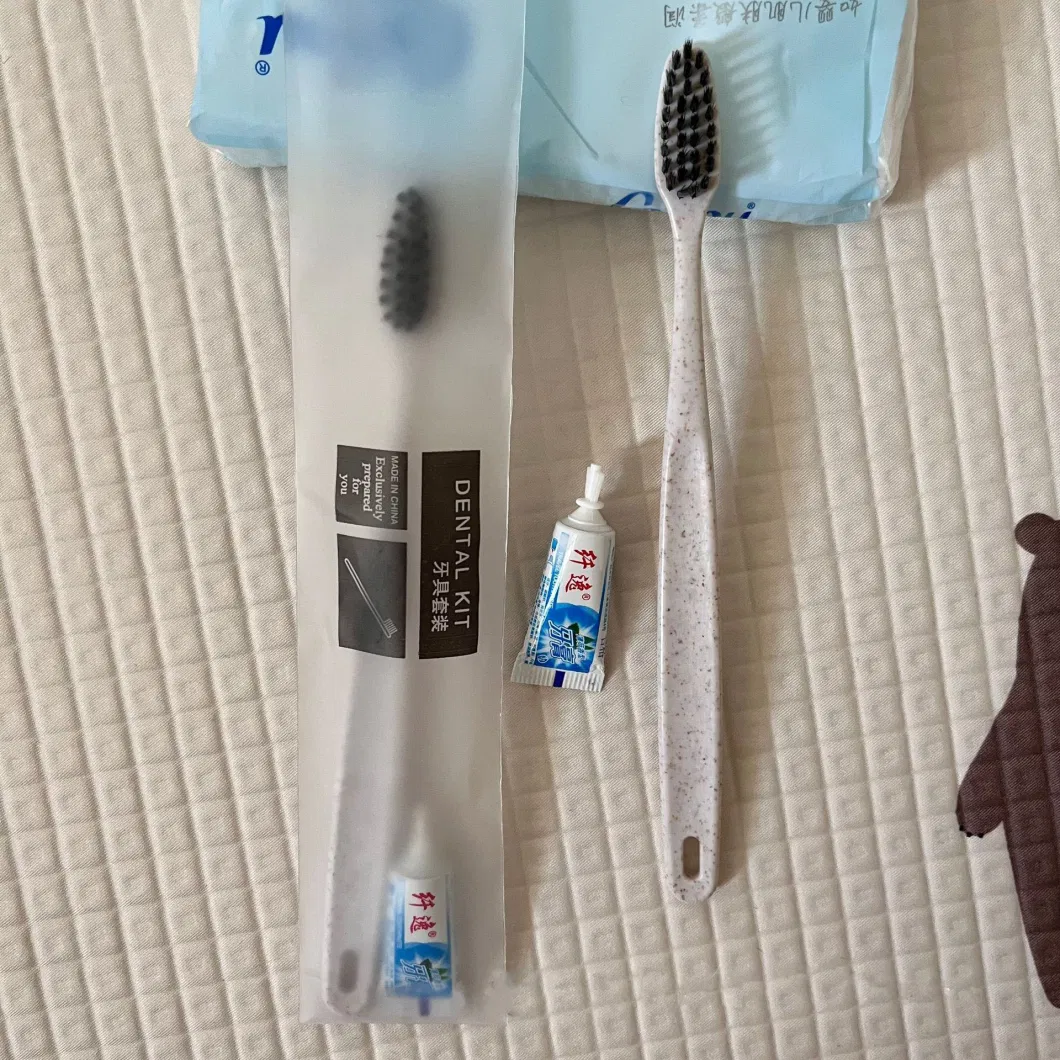 Hotel Disposable Toothbrush Hotel Special Toiletries Household Soft Bristle Toothbrush Toothpaste Wholesale