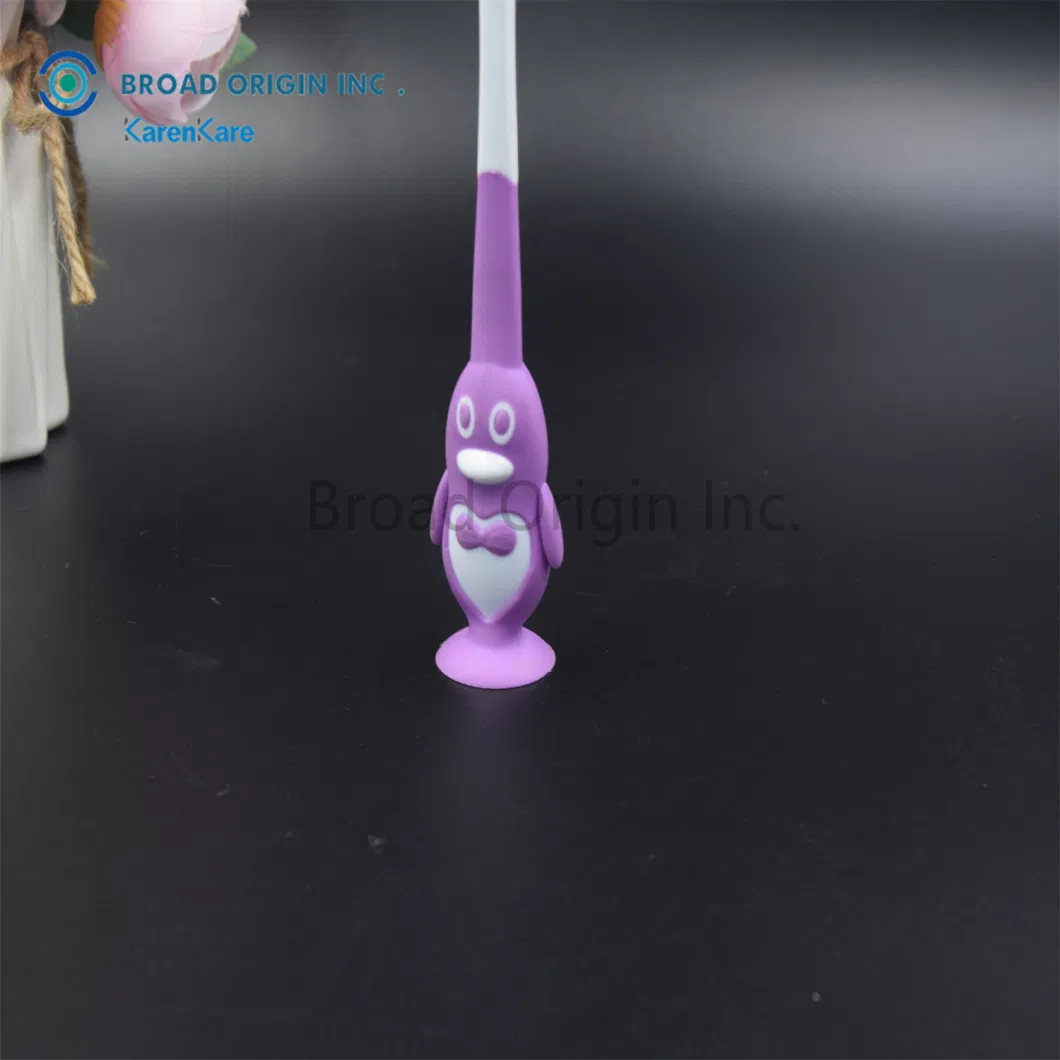 Wholesale Child Animal Toothbrush Set Children Colorful Soft Kids Toothbrush