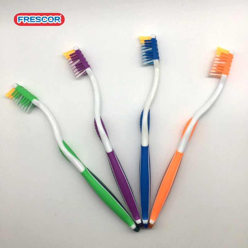 Wholesale Nylon Bristles Deep Cleaning Manual Tooth Brush Custom Private Label Luxury Adult Plastic Toothbrush