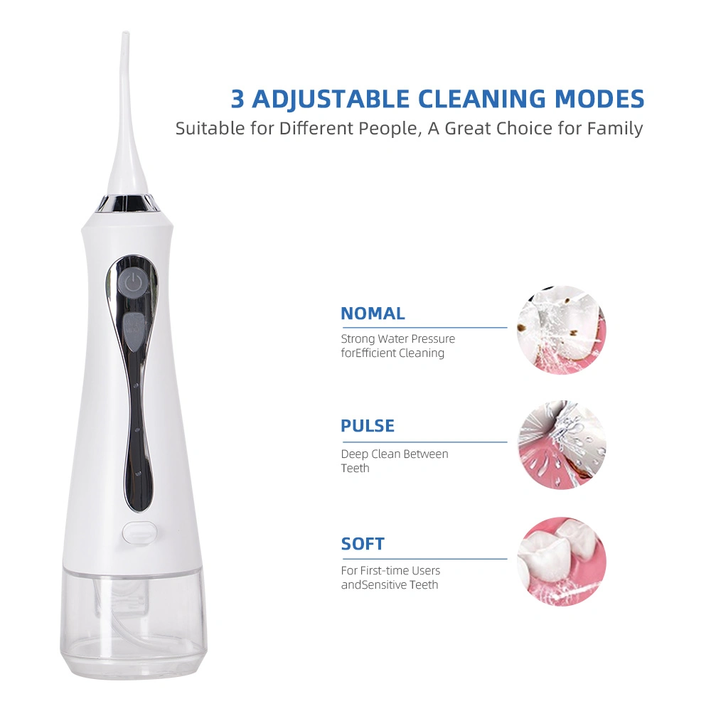 Water Flosser Professional Cordless Dental Oral Irrigator - Portable and Rechargeable Ipx7 Waterproof Water Flossing for Teeth Cleaning