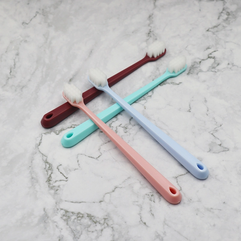 High Quality Dense Superfine Ultra Soft Bristles Hangable Toothbrush