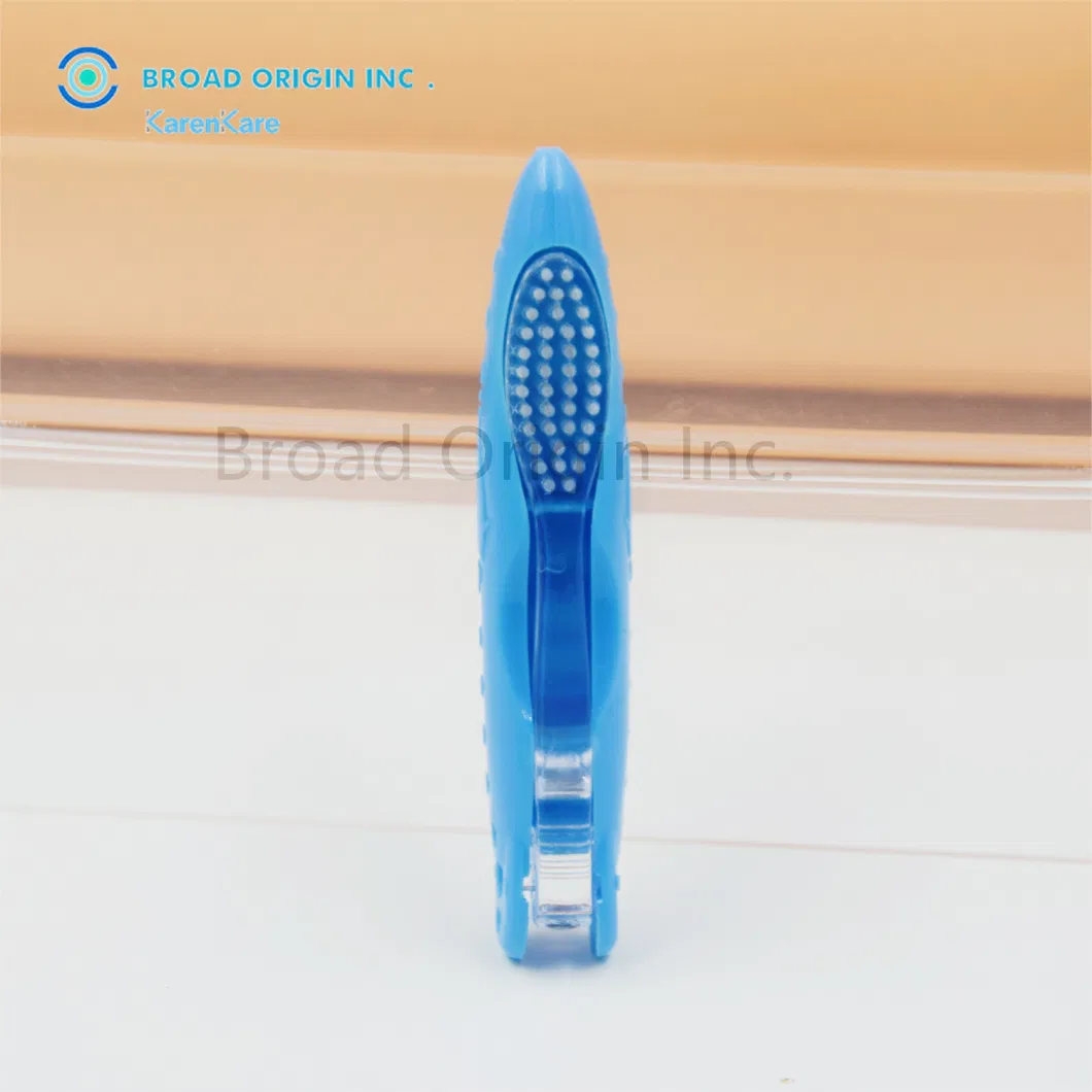 Custom Soft Bristle Portable Foldable Travel Toothbrush Adult Toothbrush