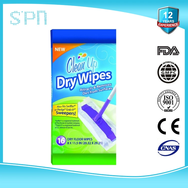 100% Biodegradable Bamboo Cleaning Wiping Cloth Alcohol Free Disinfect Soft Multi-Purpose Household Floor Wet Wipe Private Label Wet Disposable Floor Wipes