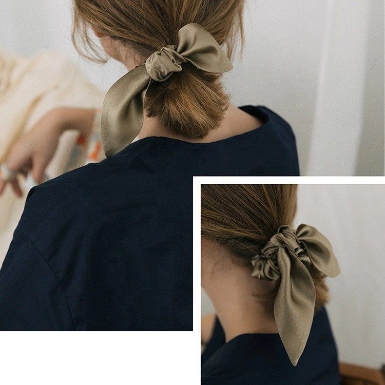 Hair Scrunchies Women Bowknot Kids Hair Accessories Scrunchies Bow