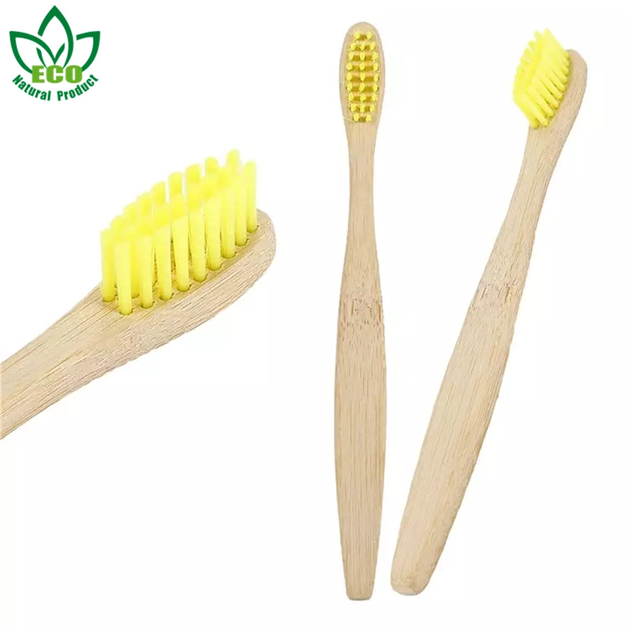 Environmentally Friendly and Harmless Private Label Organic Biodegradable Baby Bamboo Toothbrush