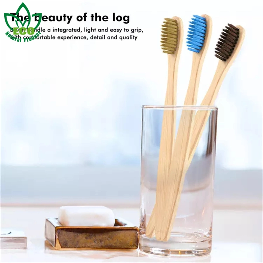 Environmentally Friendly and Harmless Private Label Organic Biodegradable Baby Bamboo Toothbrush