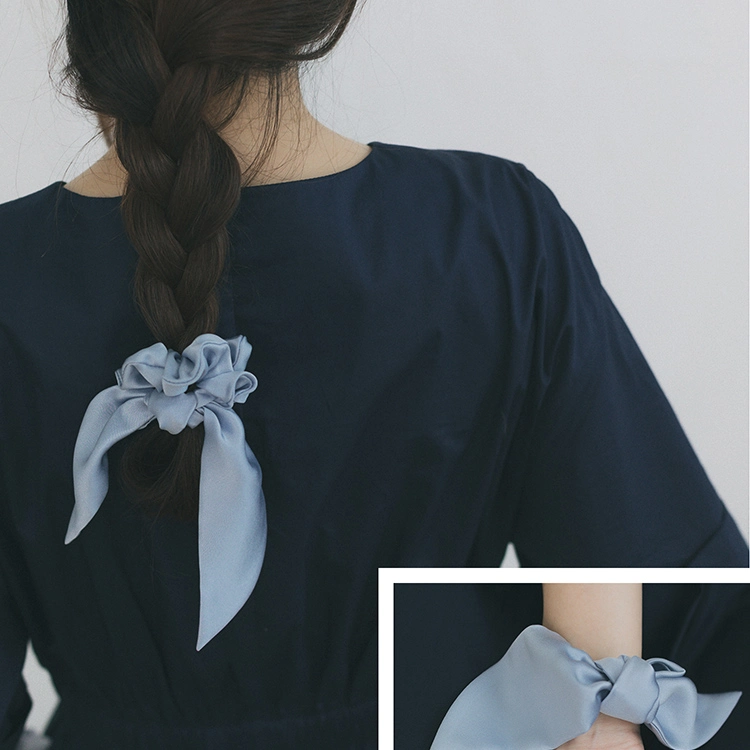 Hair Scrunchies Women Bowknot Kids Hair Accessories Scrunchies Bow