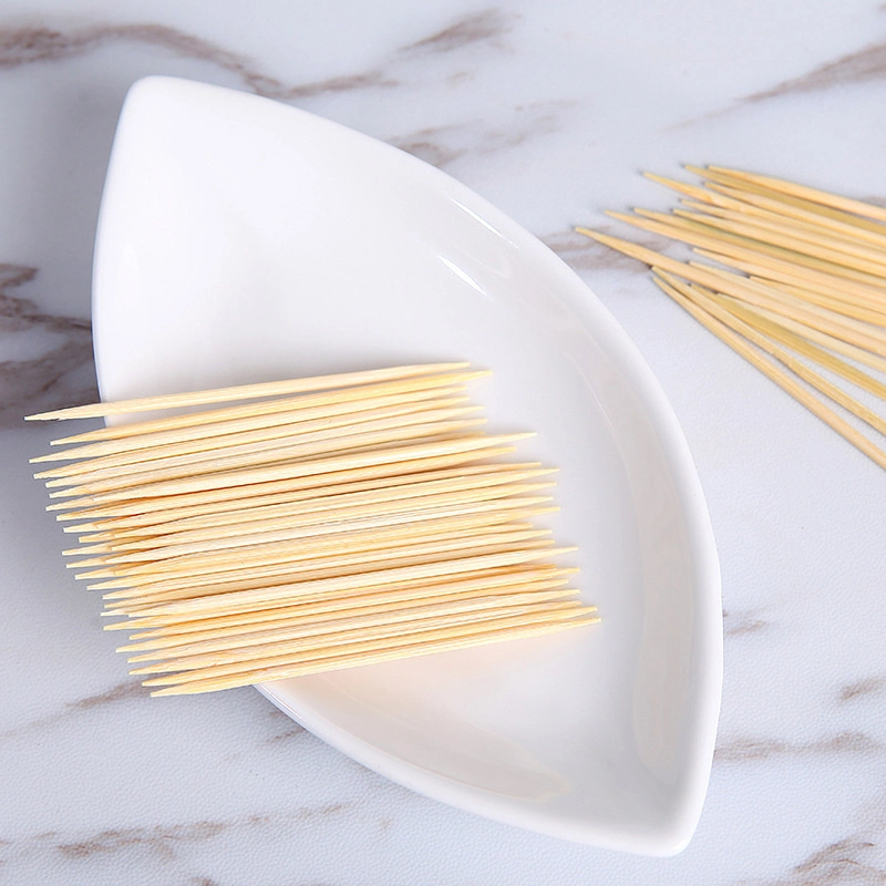 Environmentally Friendly Disposable Double-Ended Toothpicks