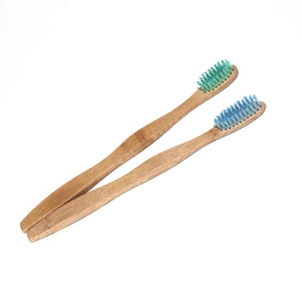Natural Biodegradable Eco Friendly High Quality Medium Bamboo Toothbrush