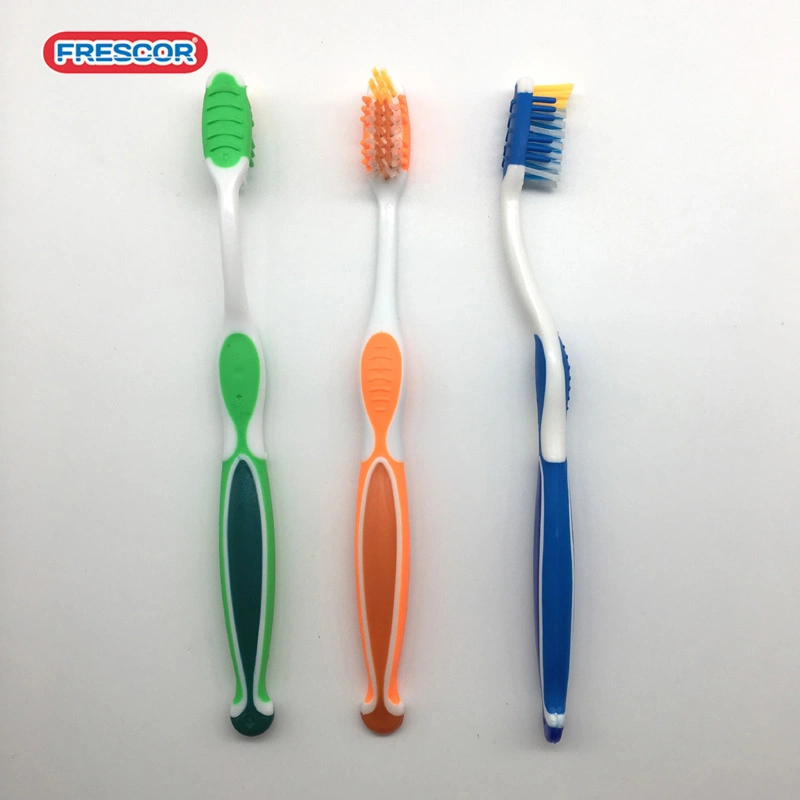 Wholesale Nylon Bristles Deep Cleaning Manual Tooth Brush Custom Private Label Luxury Adult Plastic Toothbrush