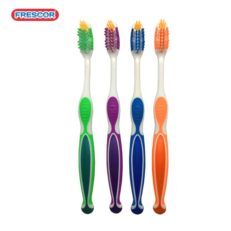 Wholesale Nylon Bristles Deep Cleaning Manual Tooth Brush Custom Private Label Luxury Adult Plastic Toothbrush