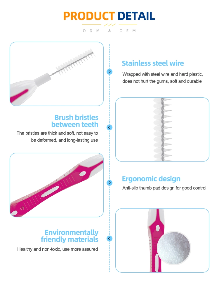 Best Price Rubber Dental Innovative Interdental Brush