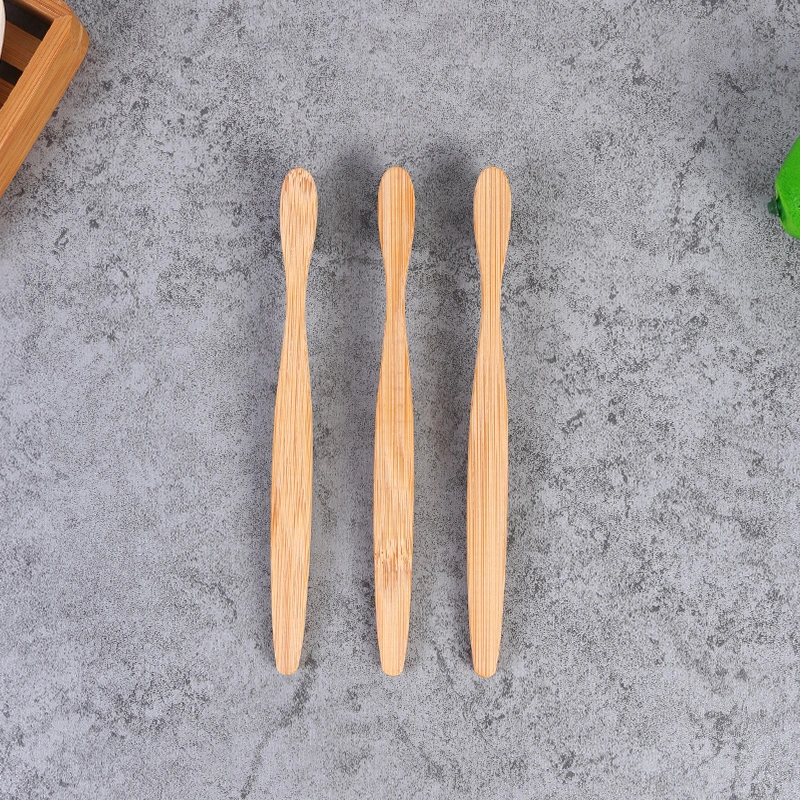 Biodegradable Professional Oral Care Adult Bamboo Tooth Brush Soft Charcoal Bristles Toothbrush