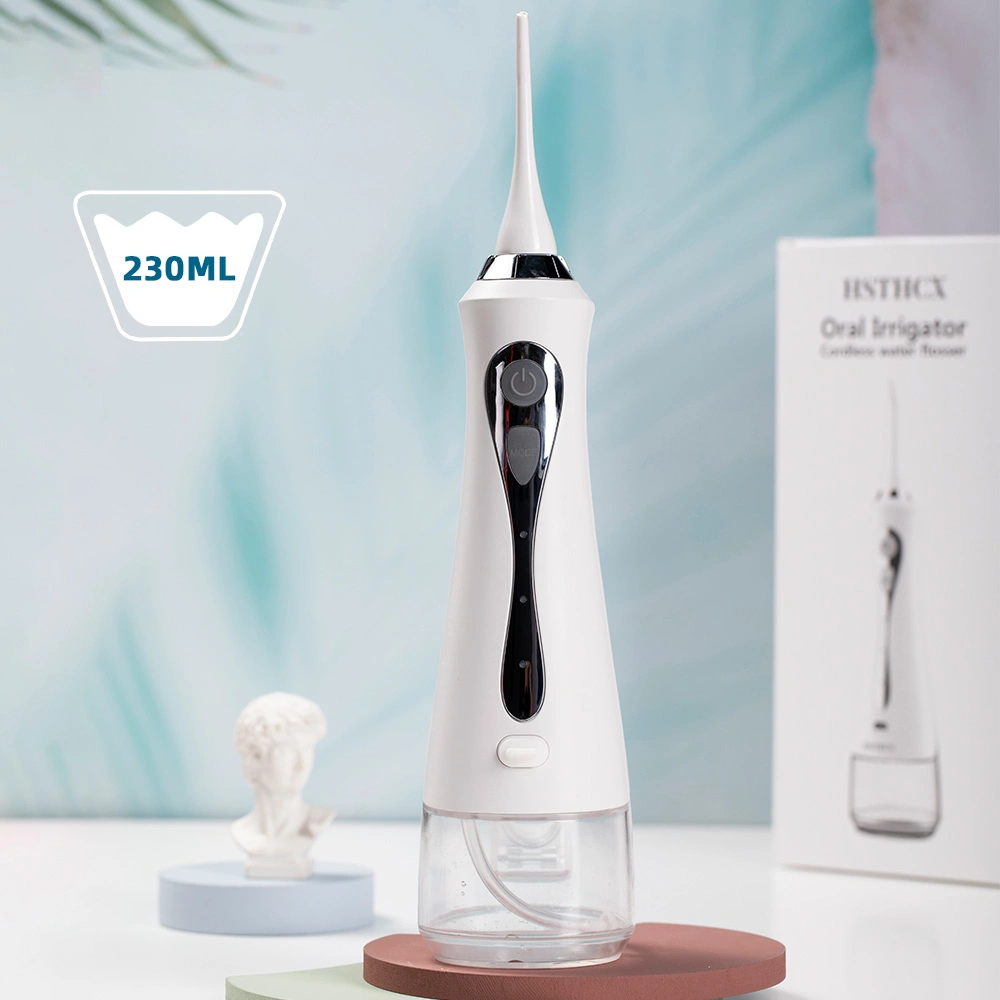 Water Flosser Professional Cordless Dental Oral Irrigator - Portable and Rechargeable Ipx7 Waterproof Water Flossing for Teeth Cleaning