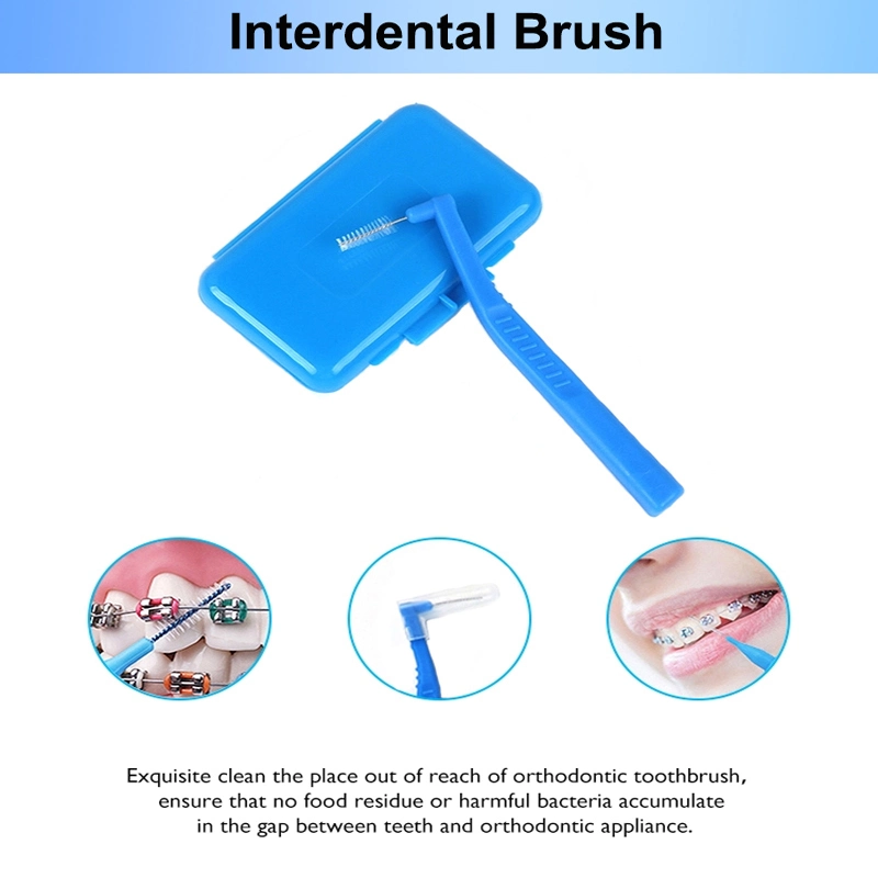 Manufacturer Interdental Brush Cepillo Dental De Ortodoncia Interdental Deep Cleaning