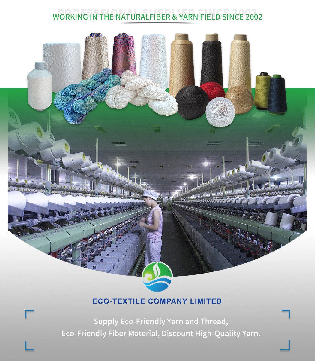 OEM/ODM Factory Supply Recycled Silk Milk/Dandelion/Bamboo Rayon Blended Yarn