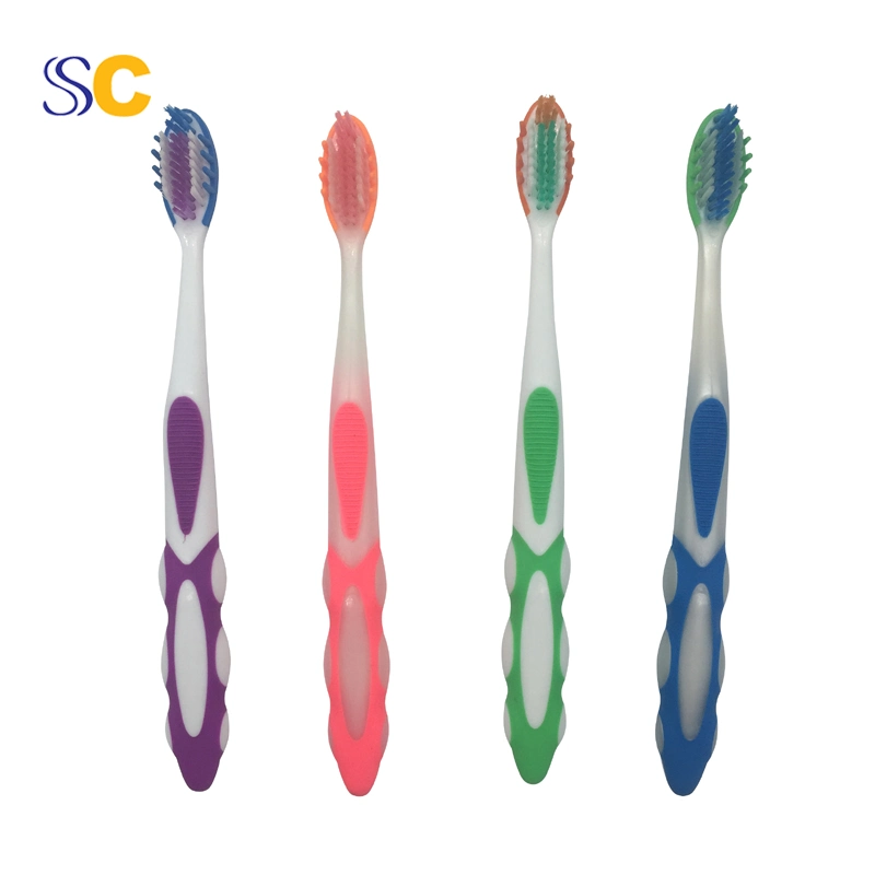 Wholesale New Design Soft Adult House Shape Toothbrushes