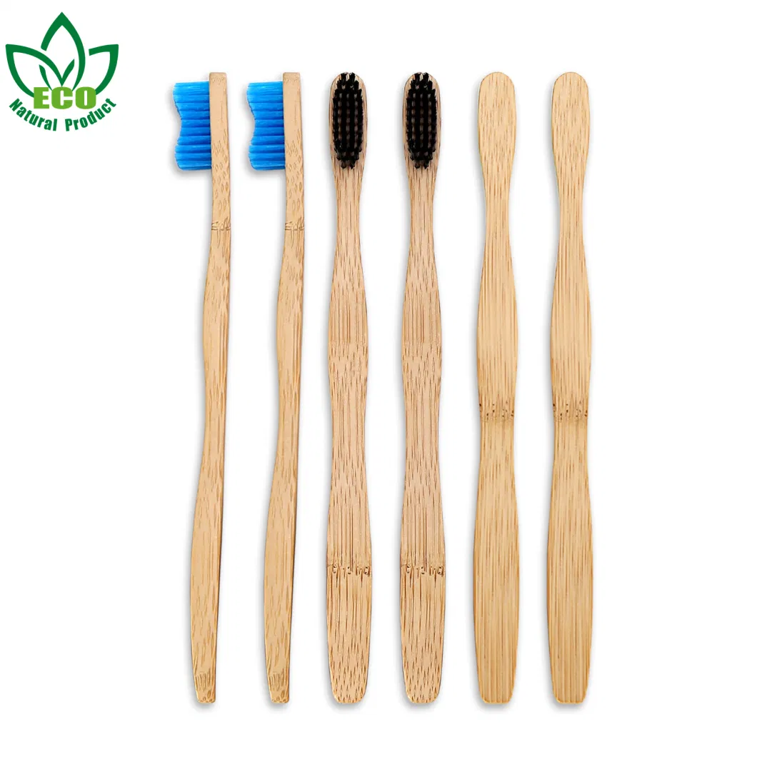 Eco-Friendly Natural Biodegradable Wooden Toothbrush Wholesale Bamboo Toothbrush