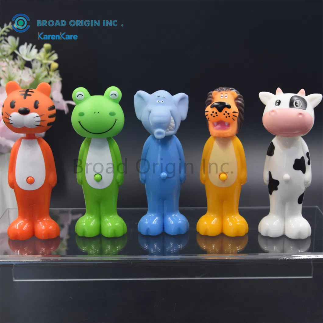 Wholesale Child Animal Toothbrush Set Children Colorful Soft Kids Toothbrush