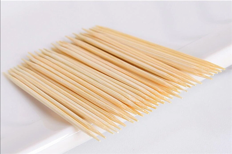 Environmentally Friendly Disposable Double-Ended Toothpicks