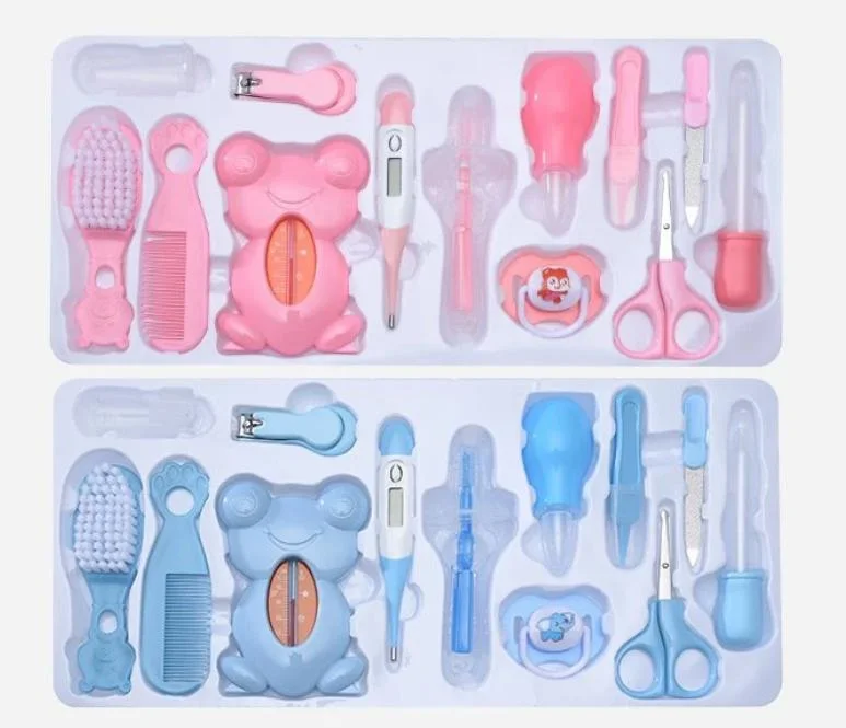 Baby Healthcare Grooming Kit Health Safety Care Set Baby Nursery with Toothbrush Nail