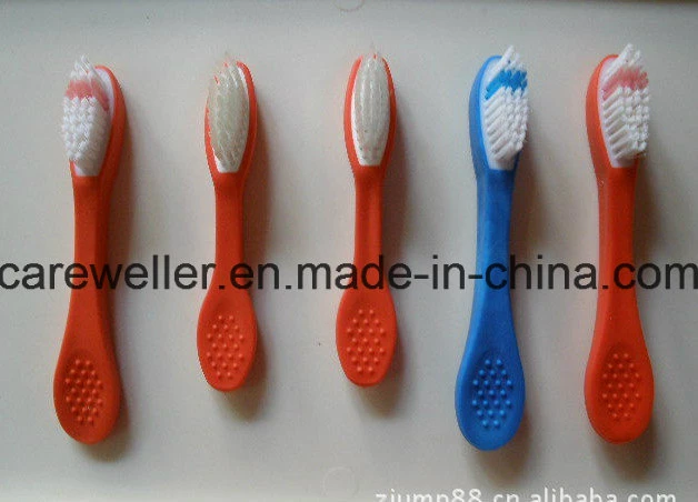 Small Safety Prison Toothbrush with Soft Rubber Handle