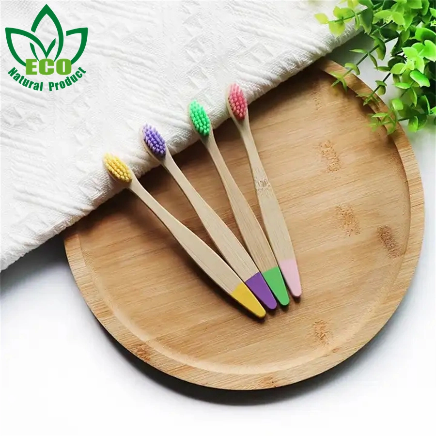 Children&prime;s Bamboo Toothbrush Bamboo Toothbrush Set