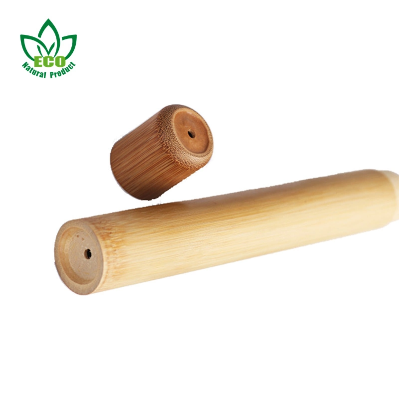 Eco-Friendly Natural Bamboo Tubes Packaging, Bamboo Toothbrush Case