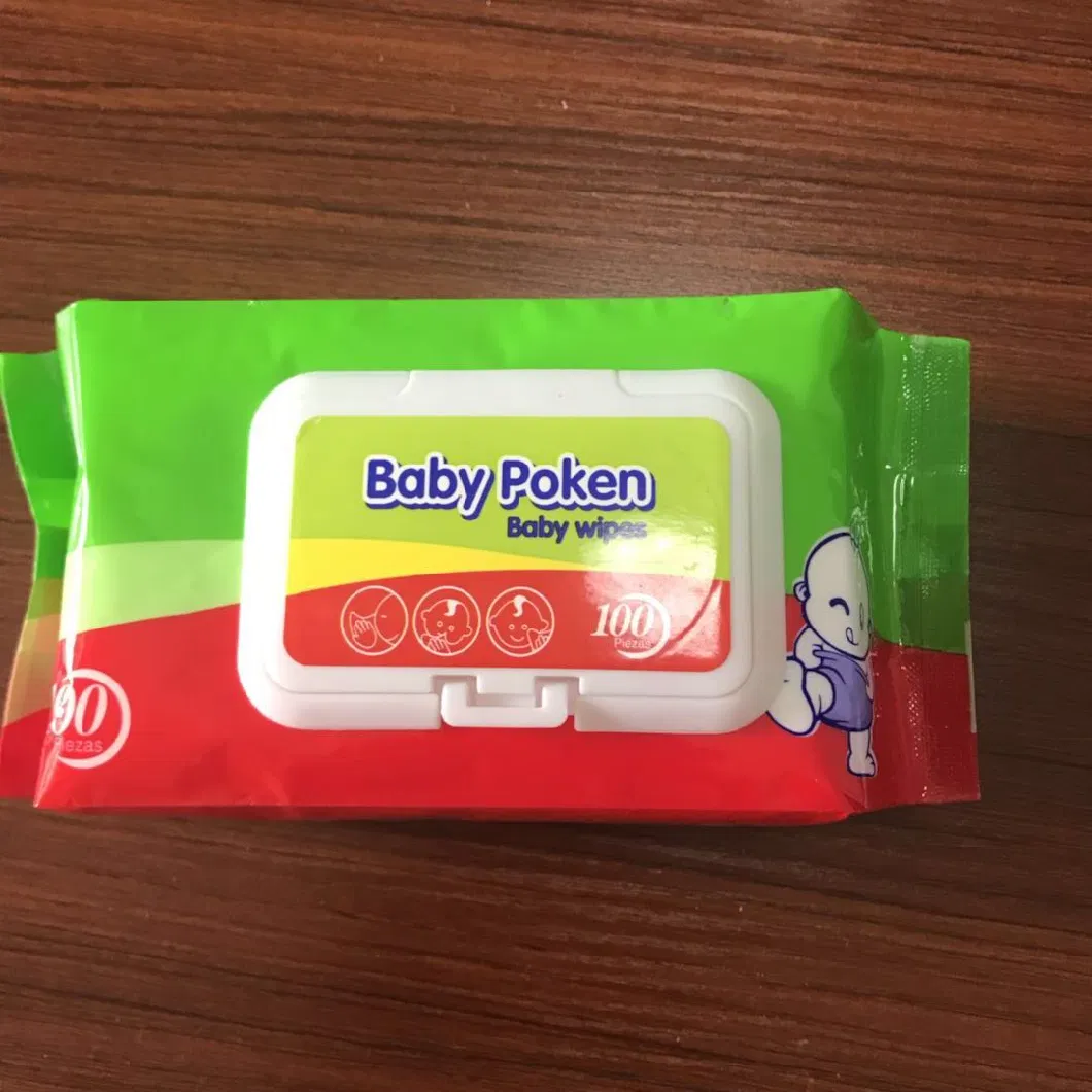 China Manufacturer Wholesale Customized Baby Poken Baby Wet Wipes