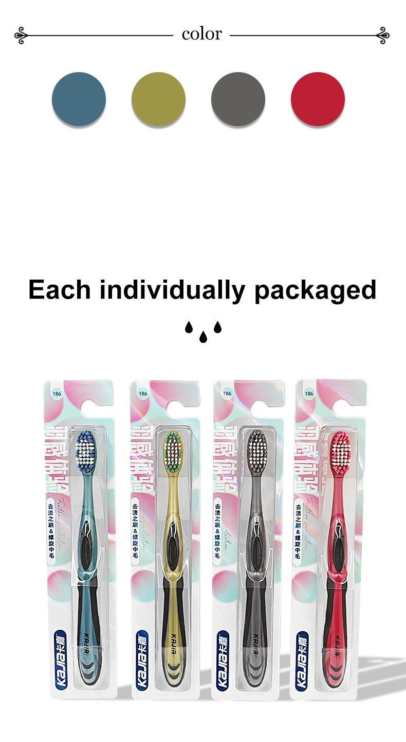 The New Listing Fast Delivery Custom Logo Adult Toothbrush