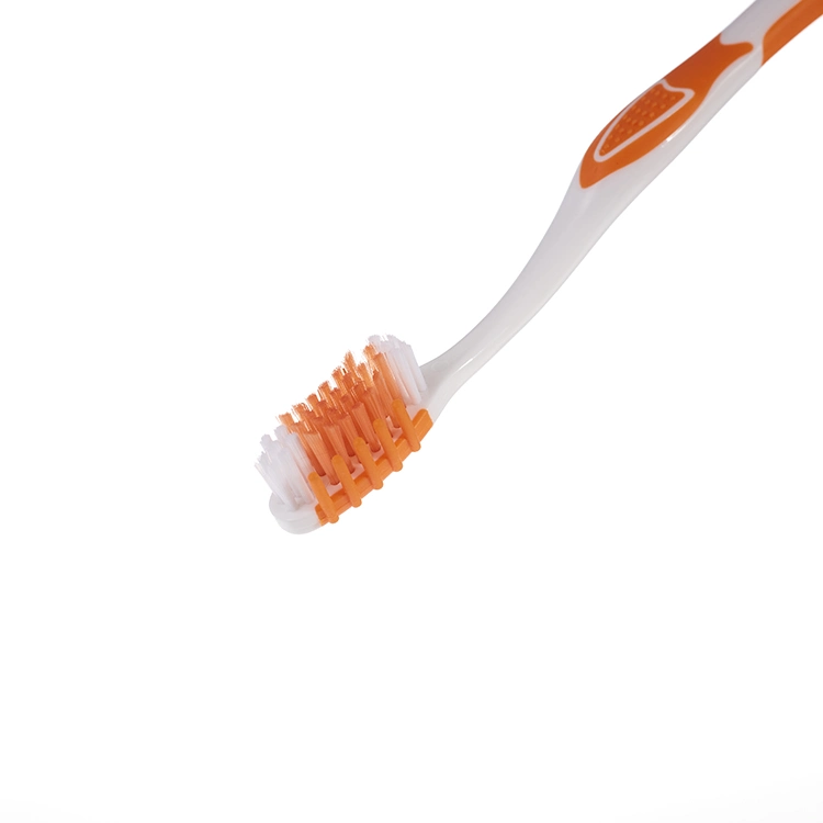 Custom Logo High Quality Deep Cleaning Nylon Soft Bristle Toothbrush Cheap Manual Plastic Adult Tooth Brush 3 in 1