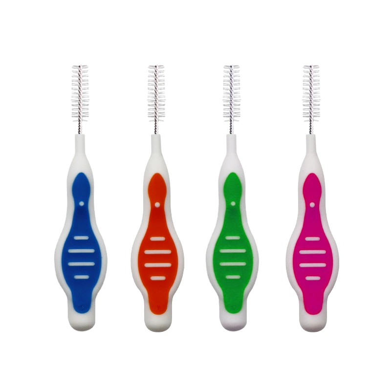 High Quality Dental Floss DuPont Hard-Bristled Rubber Interdental Brush