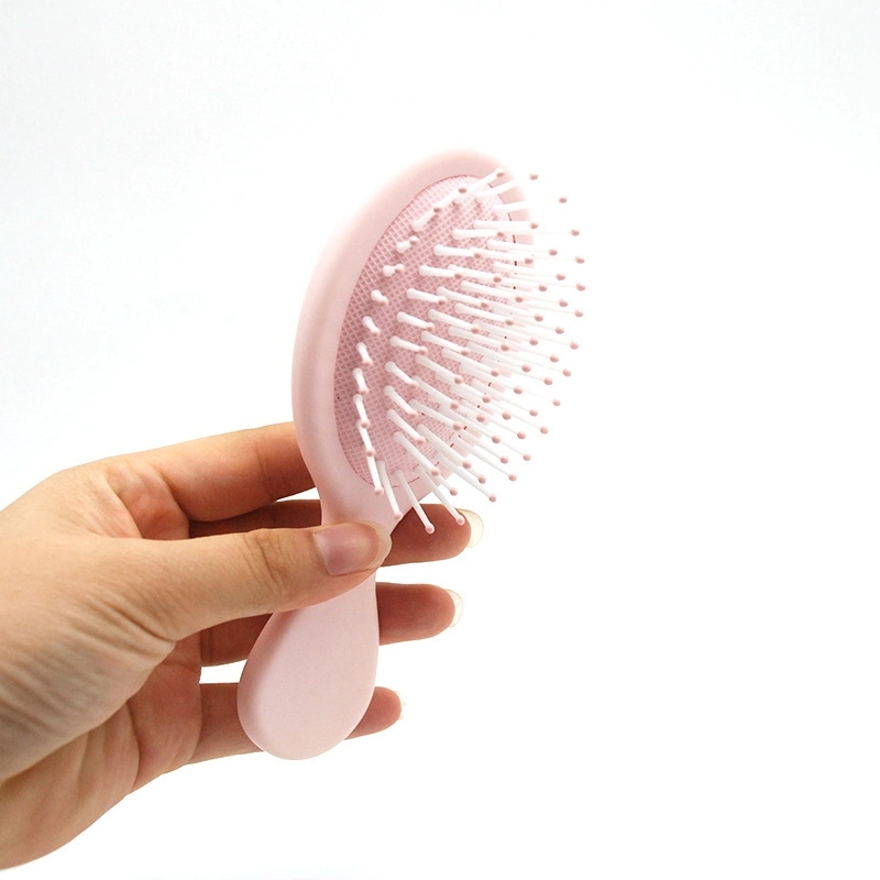 Custom Logo Mate Hair Comb Styling Soft Tooth Plastic Handle Hair Comb Airbag Massage Head Hair Brush