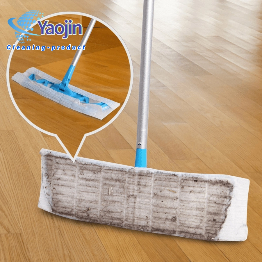 Disposable Big Size Household Floor Cleaning Wet Wipes for Different Material Floors Supplier