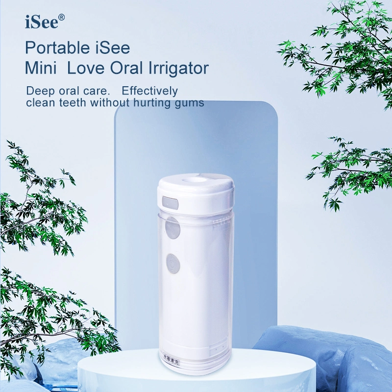 Efficiently High Pressure Waterproof Mini Love Oral Irrigators Water Flosser for Cleaning