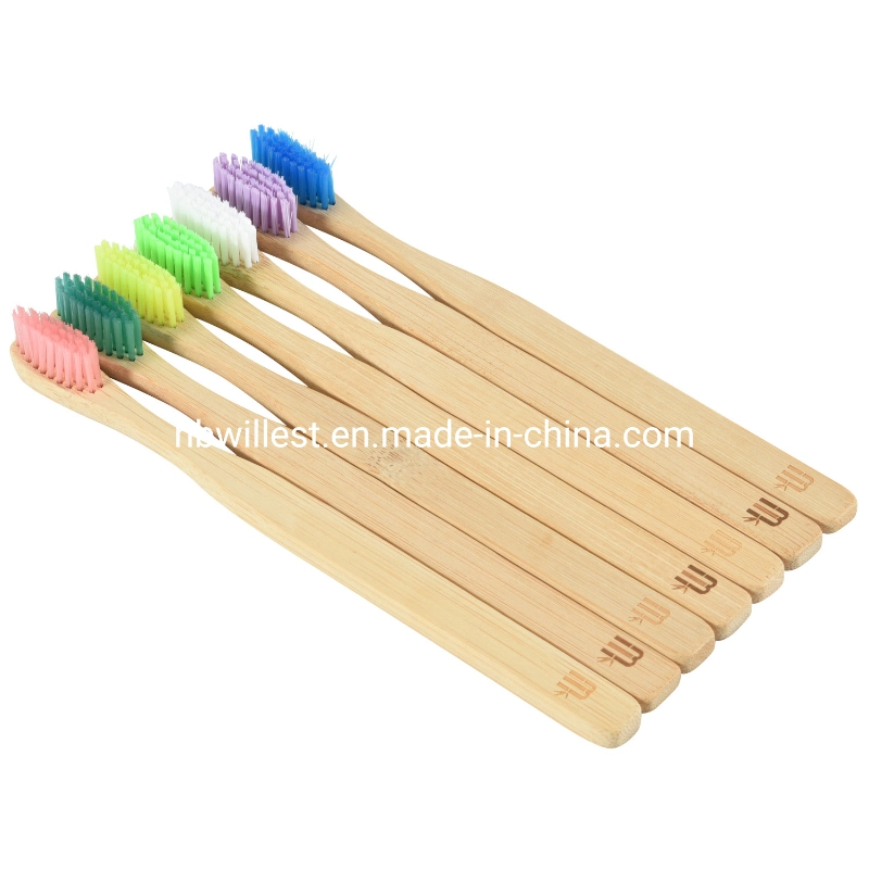 Bamboo Toothbrush Black Bristle Chinese Supplier