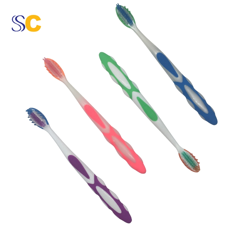 Wholesale New Design Soft Adult House Shape Toothbrushes