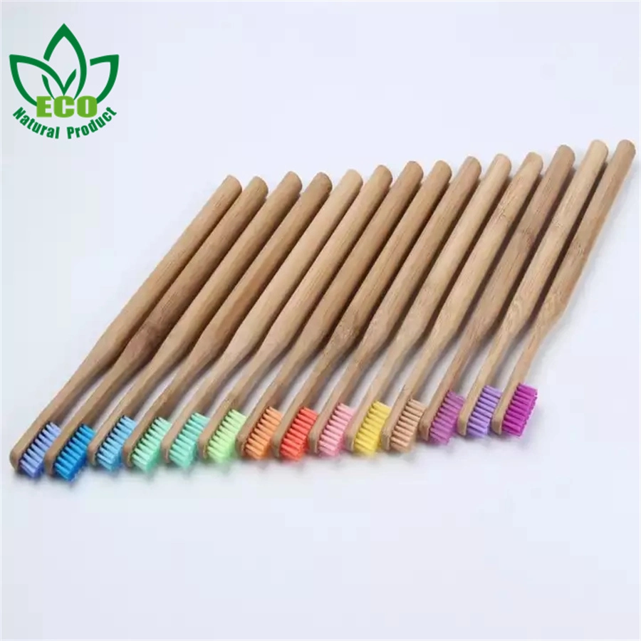 Bamboo Environmentally Friendly Customized Soft Bristles Toothbrush