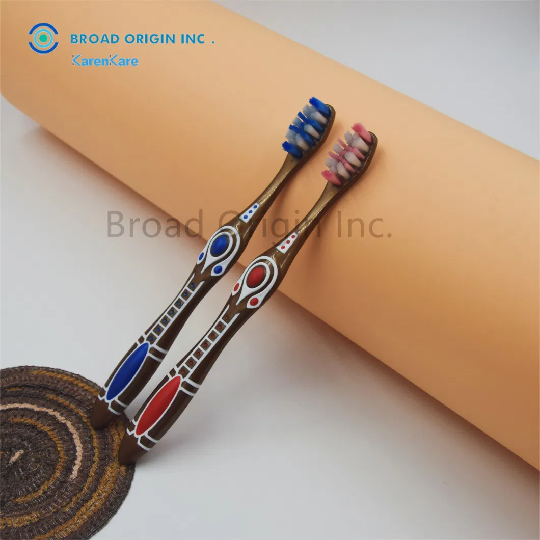 Custom Soft Bristle Portable Foldable Travel Toothbrush Adult Toothbrush