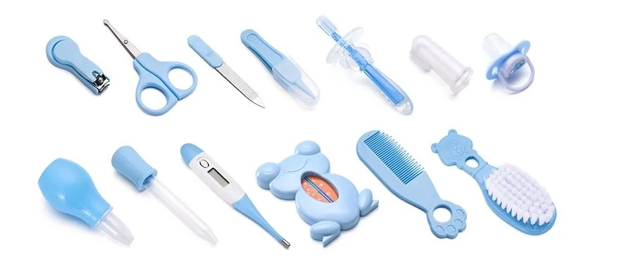 Baby Healthcare Grooming Kit Health Safety Care Set Baby Nursery with Toothbrush Nail