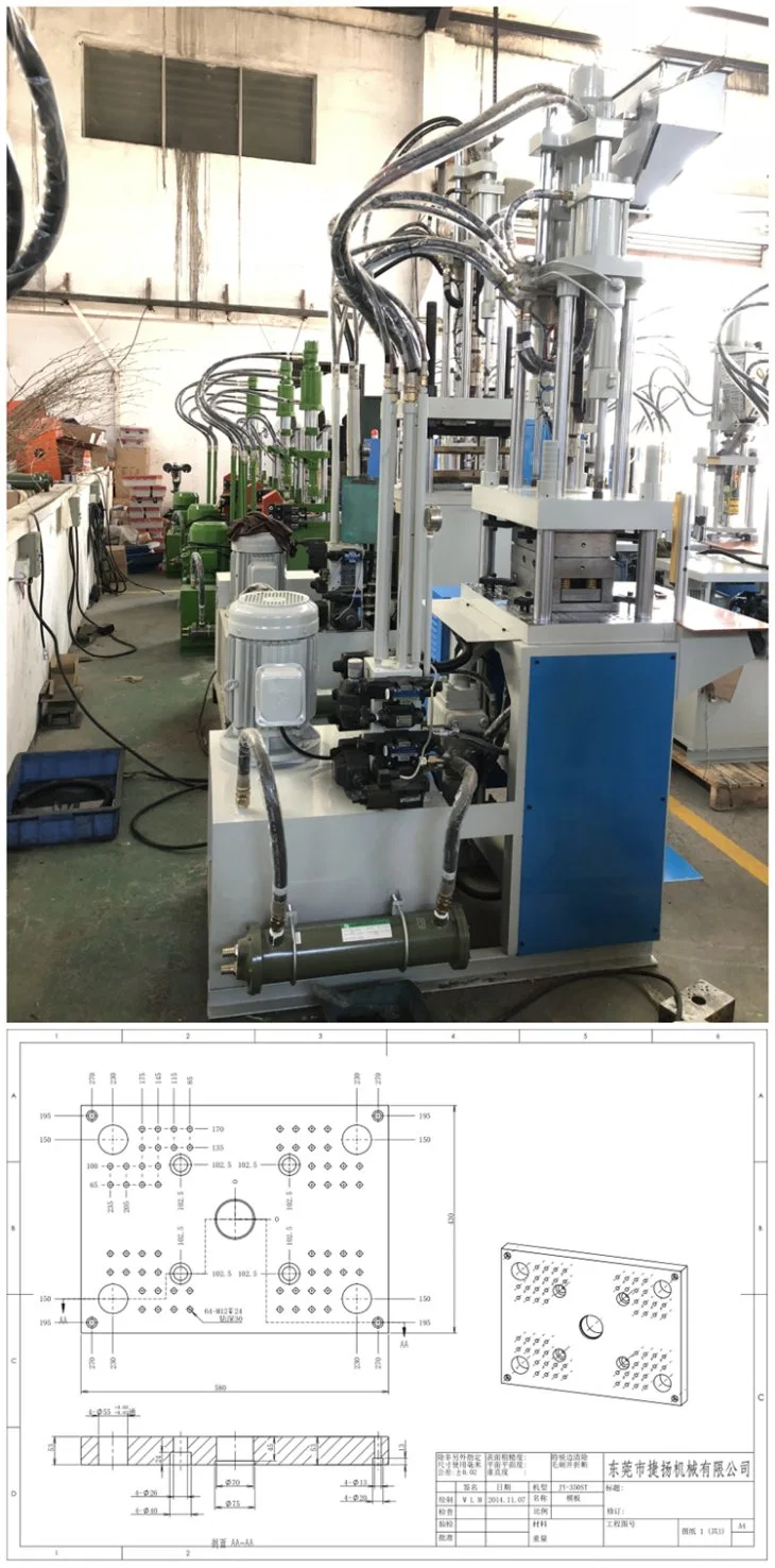 Each Size Efficiency Plastic Floss Injection Molding Machine
