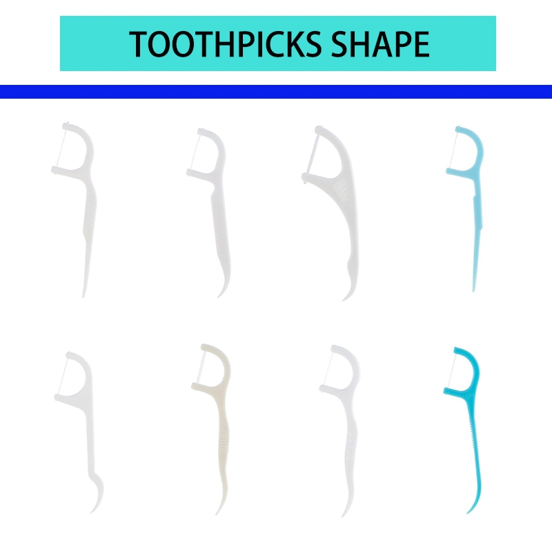 High Toughness Professional Toothpicks Sticks Dental Floss Picks Threader Flosser