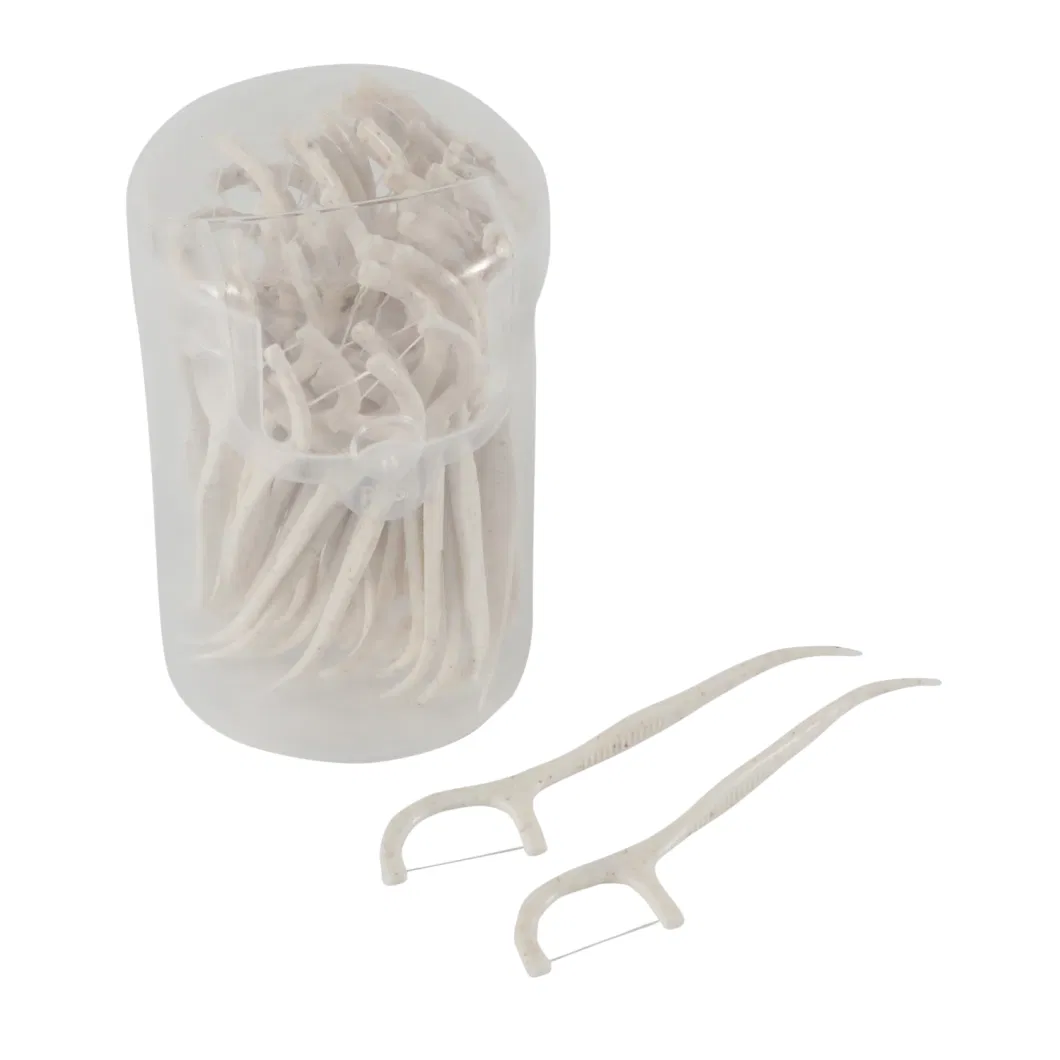Biodegradable Dental Flosser Floss Toothpick Factory