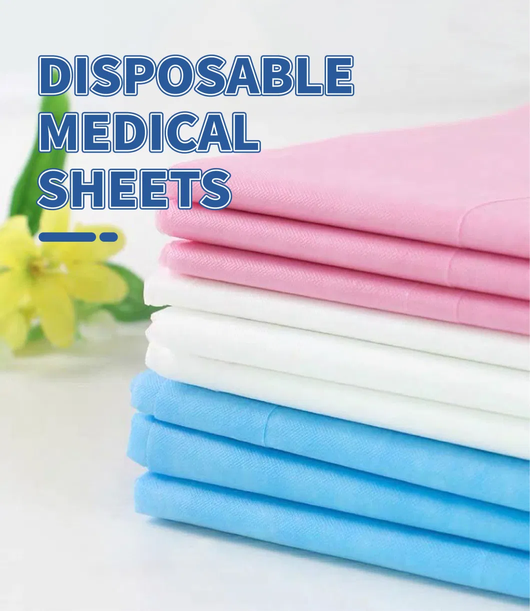 Carest Disposable Non-Woven Bedsheet Water/Oil Proof for Hospital &amp; Massage SPA