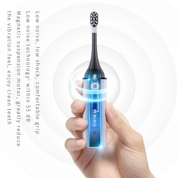 New Arrival Young Low Noise OEM Personal Care Wireless LED Oral Electric Toothbrush Travel