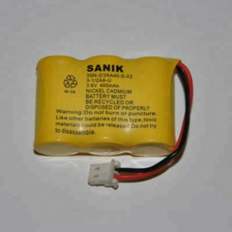 Ni-CD 2/3AA*3 3.6V 450mAh Battery Pack