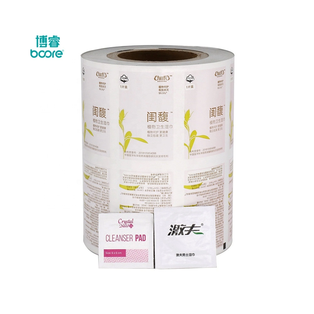 Hot Sales Make-up Remove Wet Wipes Packaging Roll Film